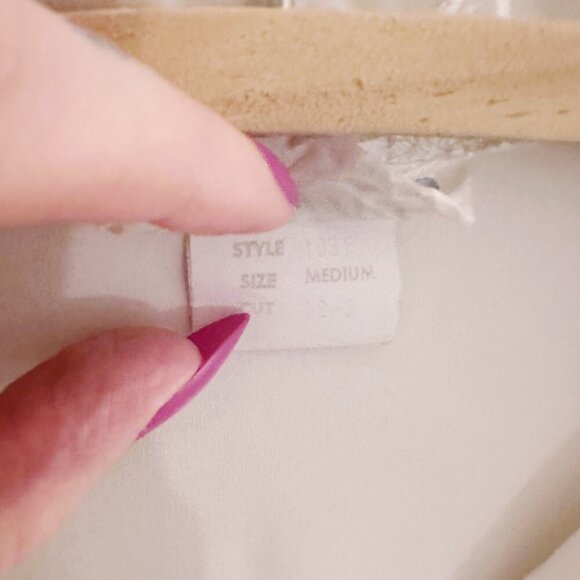 Vintage Flavors of California Embroidered Cottagecore Blouse Collared Top - Picture 4 of 5